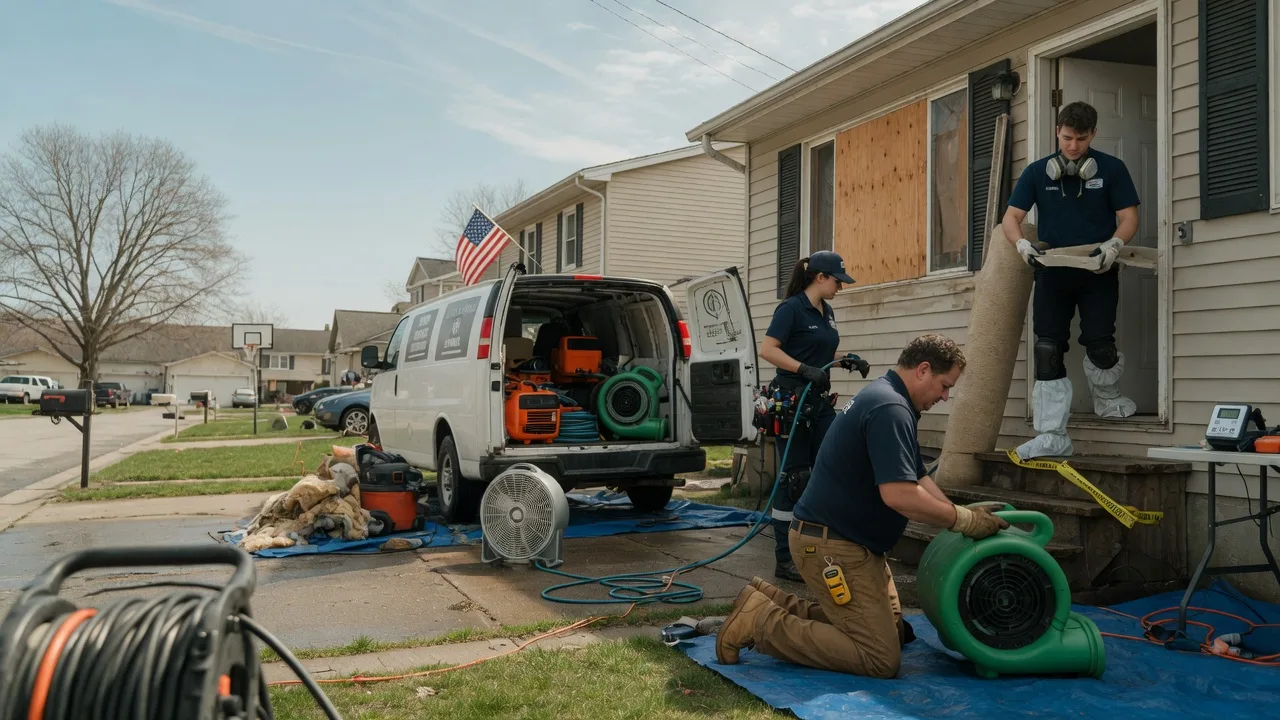 Water Damage Restoration in Altoona, WI near me